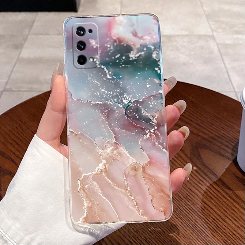 Силиконовый чехол для Realme X7 Pro Прозрачный Роскошный Милый Кролик Любовь Забавный Мягкий корпус для телефона RealmeX7 X7Pro RMX2176 RMX2121 Обложка