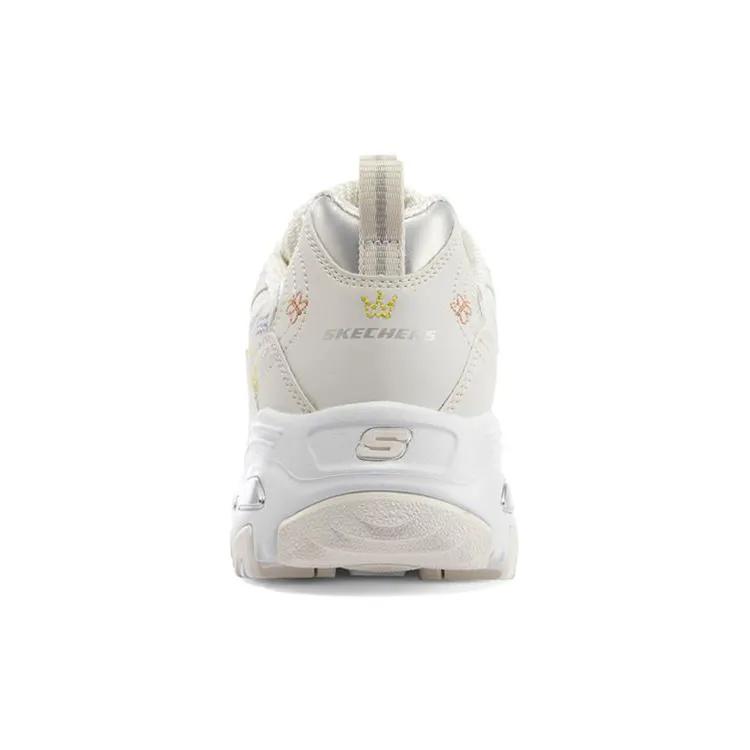 Skechers D'Lites 1.0 'White' Women's (Unisex) Chunky Sneakers 896155 OFWT