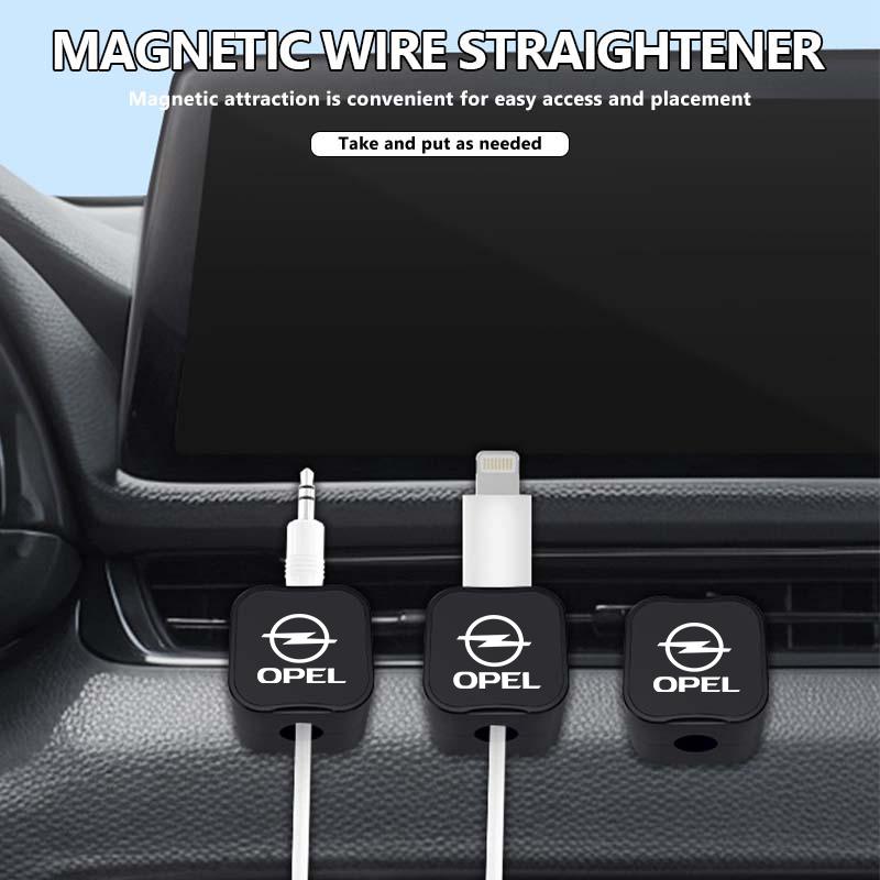 Adjustable Cord Management Wire Keeper Cable Organizer Holder For Opel ADAM ASTRA J K CORSA E INSIGNIA MOKKA VIVA Meriva