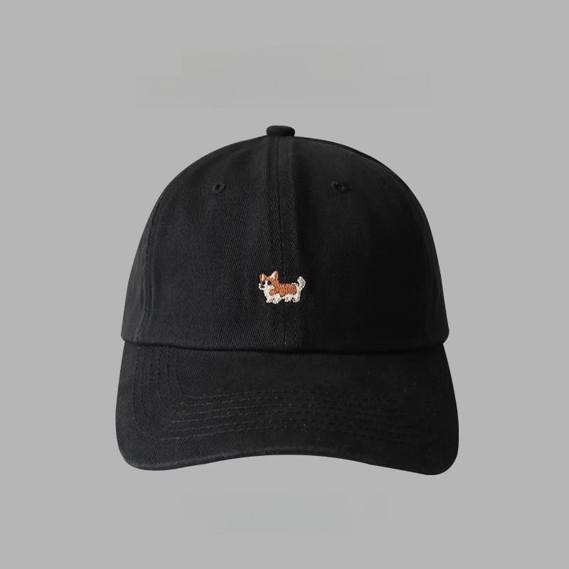 Мультяшная бейсболка с кошкой корги с козырьком от солнца для женщин и мужчин Лето 2025