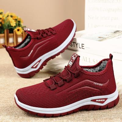 Хлопковая обувь женские теплые ботинки женские мягкие подошвы с мелким вырезом женские хлопковые ботинки теплые и удобные женские ботинки с напуском утолщенные зимние ботинки