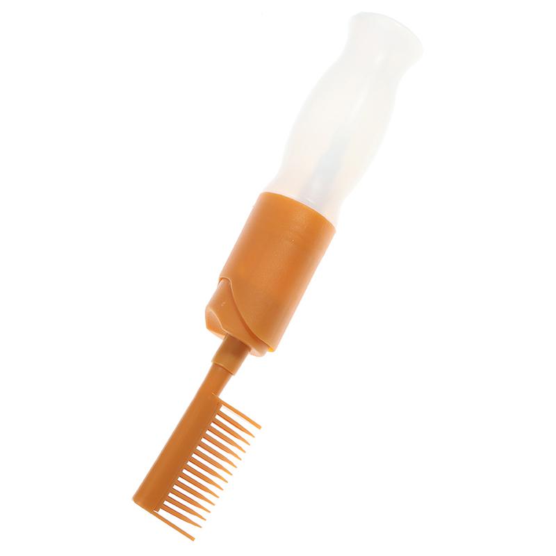 110 мл Многоразовая бутылка-аппликатор с расческой для окрашивания волос Салонный инструмент для укладки