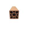 Sunself Artificial Wood Post Posts, 90mm Square, 2m Long, Light Brown, Set of 2