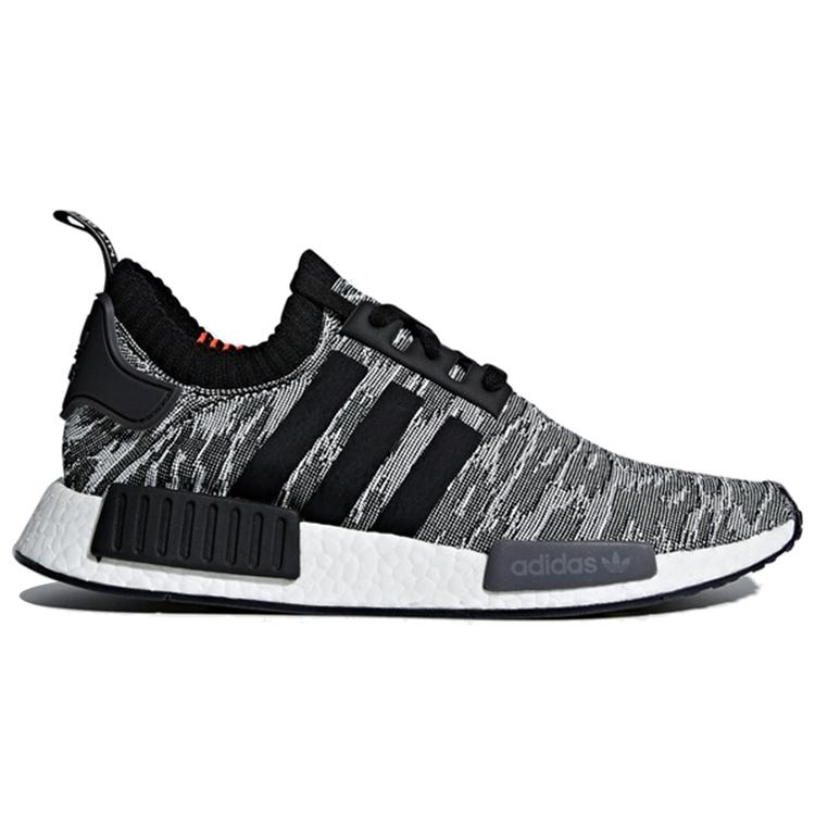 Adidas Originals NMD_R1 Primeknit 'Black Glitch' CQ2444