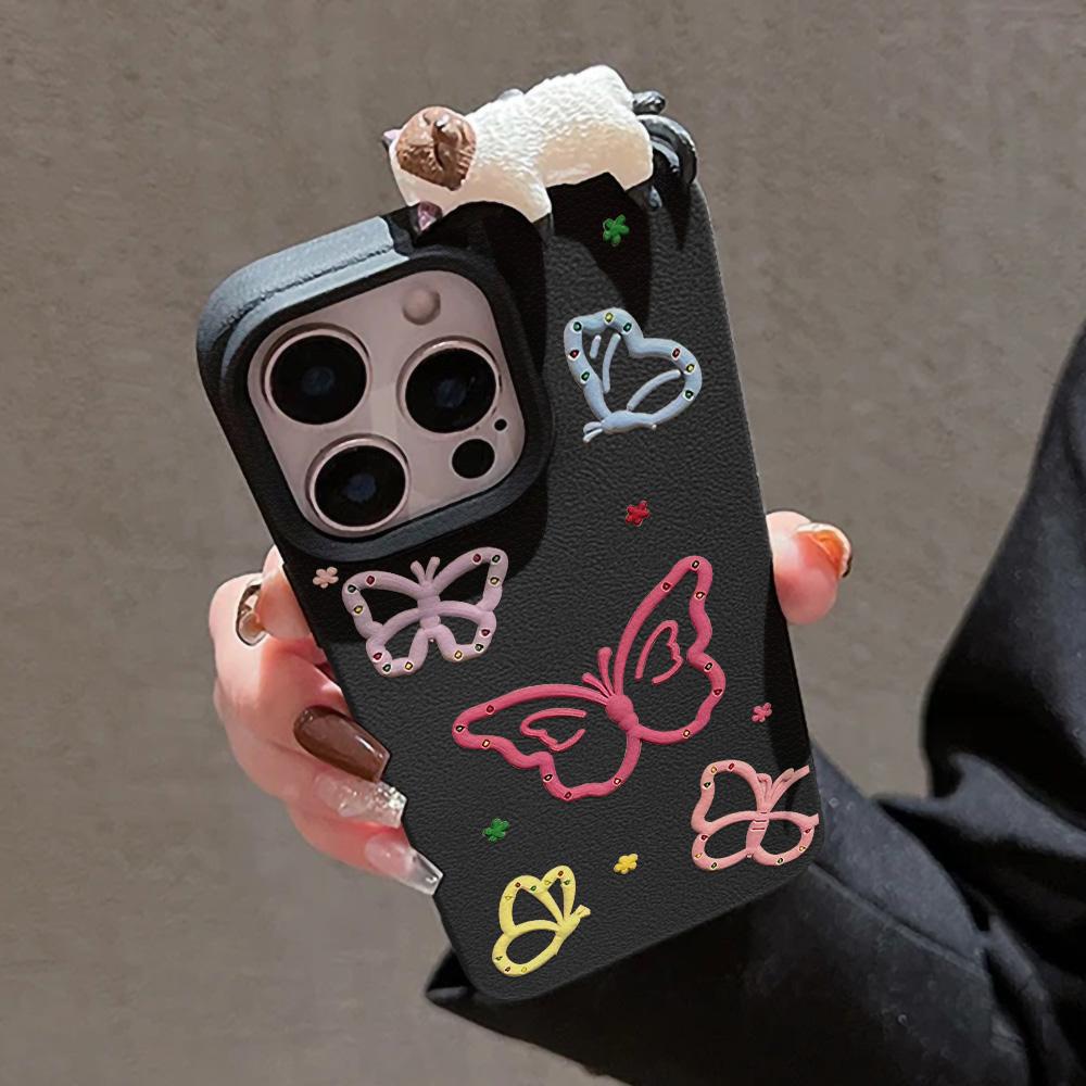Painted Phone Case for iPhone 11 12 13 14 15 16 iPhone 11 12 13 14 15 16 Pro 12 13 14 15 16 Pro Max