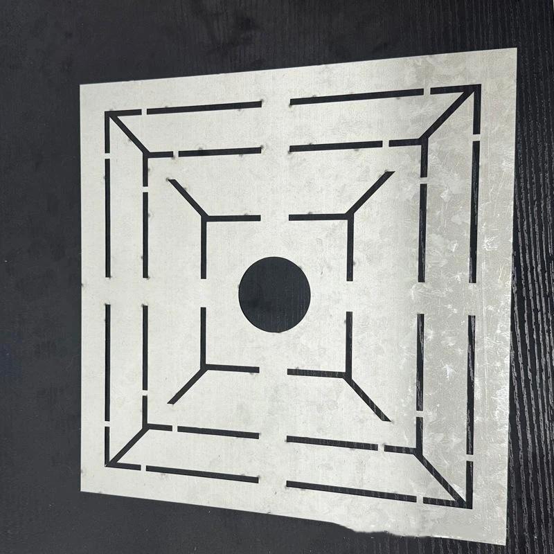 Angle Measuring Tool Anti Slip Portable Floor Drain Ruler for Professional Plumber Tiler Home Improvement Construction Work