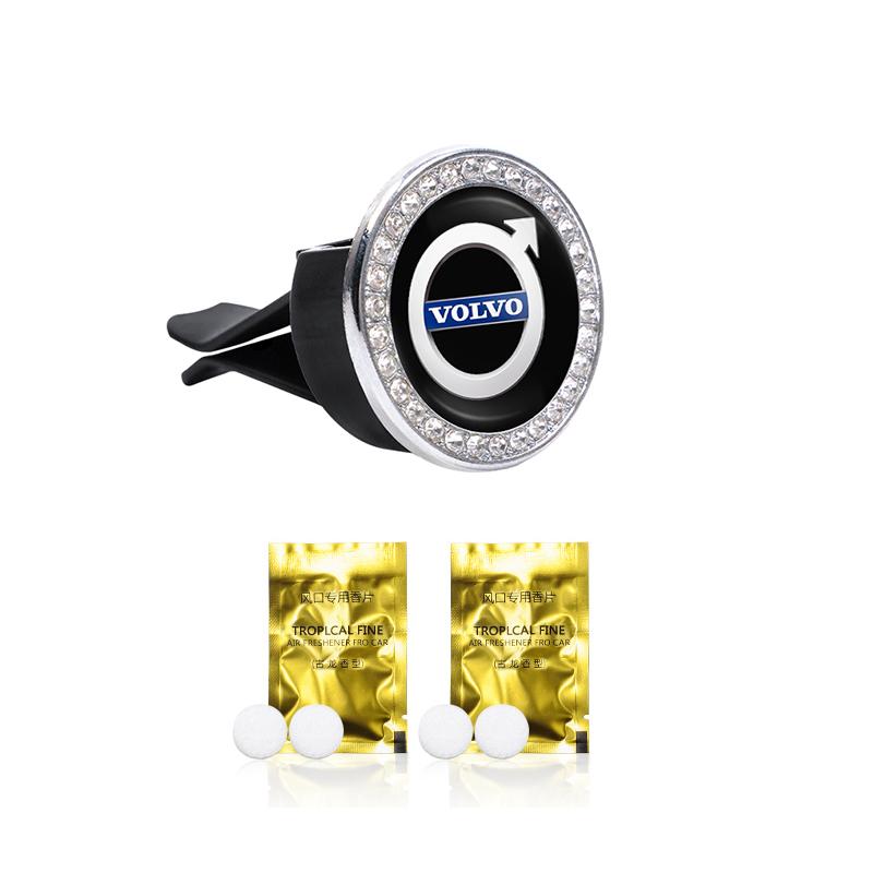 Car Freshener Solid Perfume Air Conditioner Vent Mount Clip For Volvo V90 S90 XC90 V60 XC60 V40 S60 V50 XC40 T6 EX90 C40 S40 C70