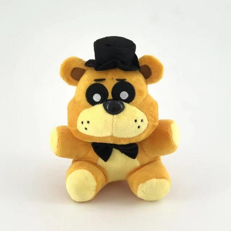 18Cm Bear Rabbit Game Ornament Cartoon  Freddy  Bonnie  Plush Keychains  Party Favors New Year Fans Gift