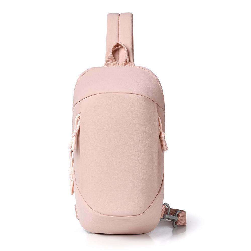 Large-Capacity Unisex Casual Chest Bag Anti-Skimming RFID Men's Shoulder Bag Lightweight Nylon Women's Crossbody Bag