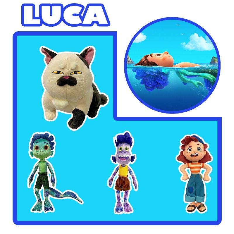 Adorable Cartoon Luca Alberto Julia Cat Sea Monster Boys Plush Toys Anime Figures Dolls