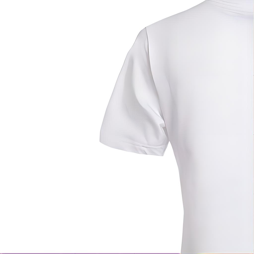Nike Женские белые футболки с круглым вырезом, умеренного прямого кроя 848698-100
