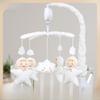 "Rotating Baby Crib Plush Music Mobile - Anti-Strabismus Hanging Rattle"