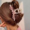 Claw Animals Gifts Women Acrylic Hairgrip Butterfly Hair Claw Korean Shark Clip Ponytail Holder