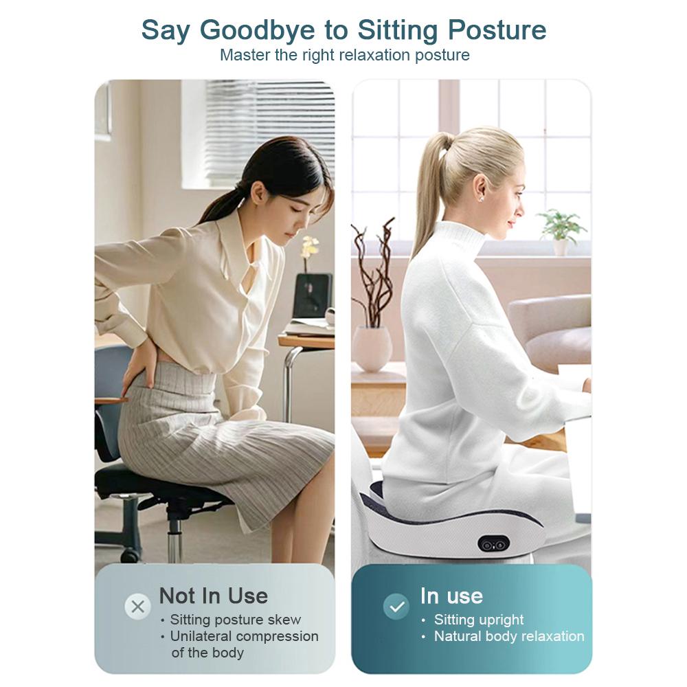Ортопедическая подушка на стул с эффектом памяти, подушка для офисного кресла, поддержка сиденья автомобиля, подушка для поясницы, массажная подушка для ягодиц и копчика, подушка на спинку
