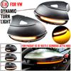 For VW Passat B7 CC Scirocco Jetta MK6 EOS Dynamic Turn Signal LED Side Wing Rearview Mirror Indicator Blinker Repeater Light