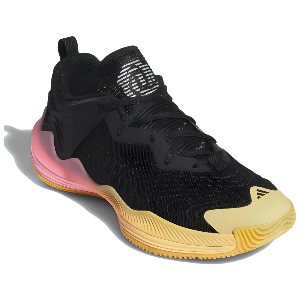 Adidas D Rose Son Of Chi 3 Black Pink Spark Men Sneakers Core-Black Semi-Spark IG9083