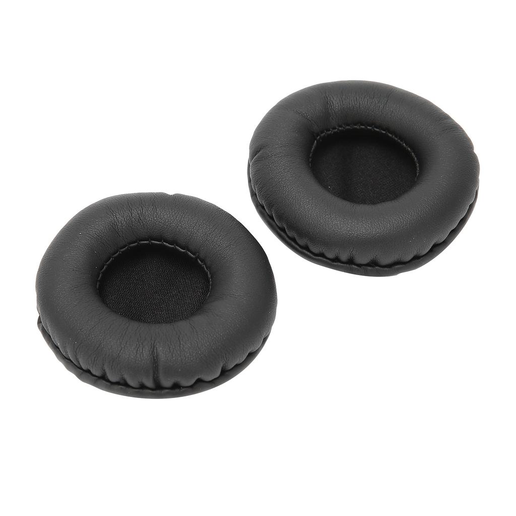 1 Pair 60mm Headphone Pad Soft Universal Headset Sponge Ear Pad Replacement Black