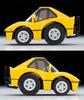 TOMYTEC Zero Ferrari GTO Желтый Готовый продукт Choro-Q Z-82c
