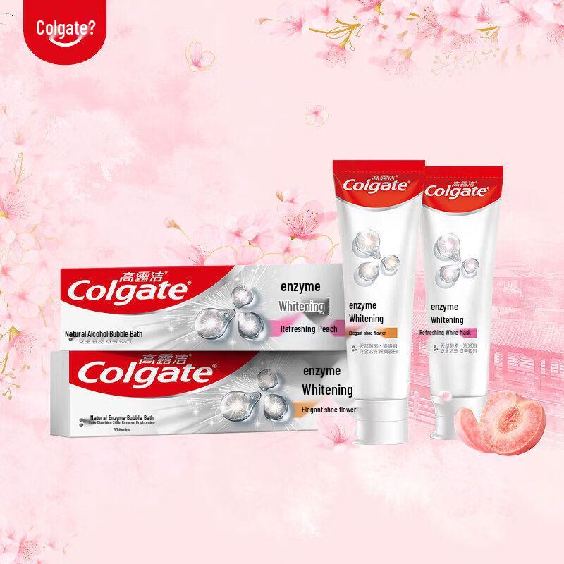 Colgate Отбеливающая зубная паста с ферментами