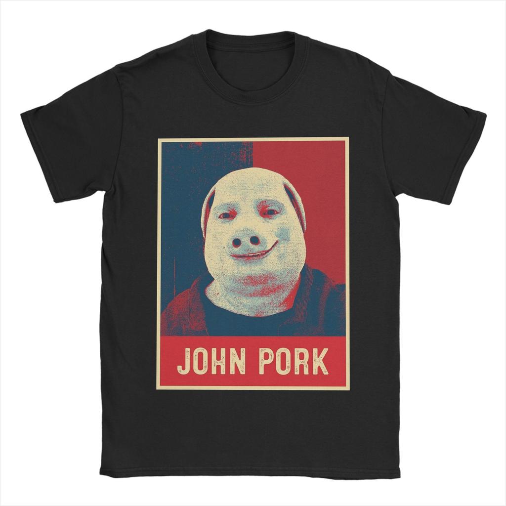 John Pork Is Calling Tshirt Unisex Unisex Amazing Pure Cotton Tees O Neck Short Sleeve T Shirt Summer Tops