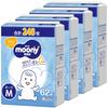 [Tape M Size] Moony Diaper White (6~11kg) 248 Pieces (62 Pieces X 4) Case Item