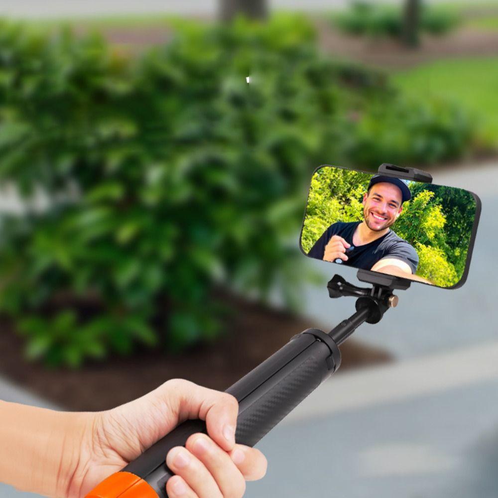 Aluminum Alloy Selfie Stick Plastic Tripod New Underwater Buoyancy Pole Sports Camera
