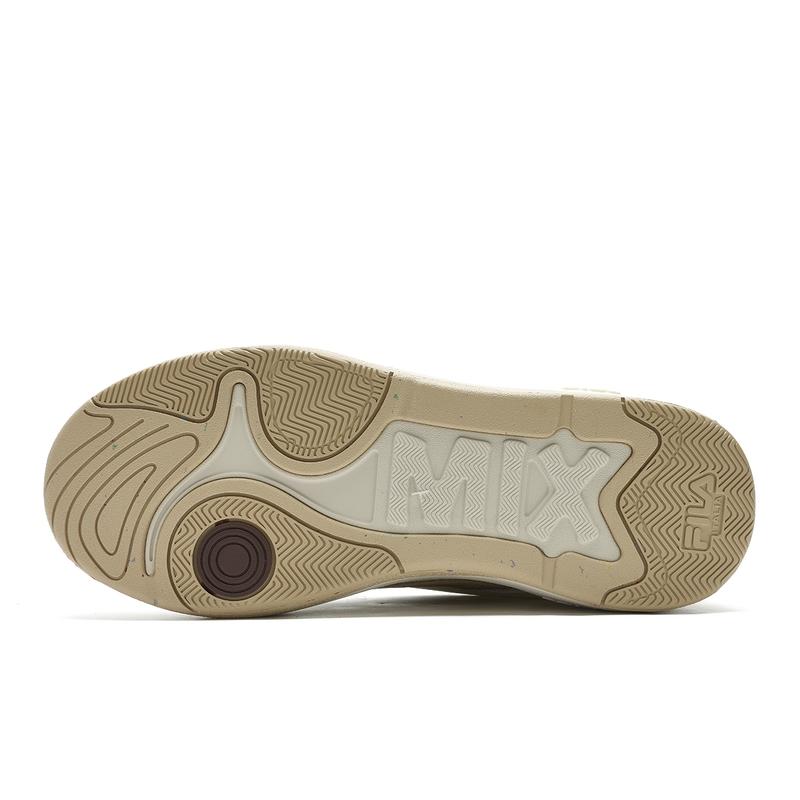 Fila Кроссовки мужские низкие минималистичные F12M432202FSB, сочетание 2 цветов: белоснежный, терракотово-оранжевый