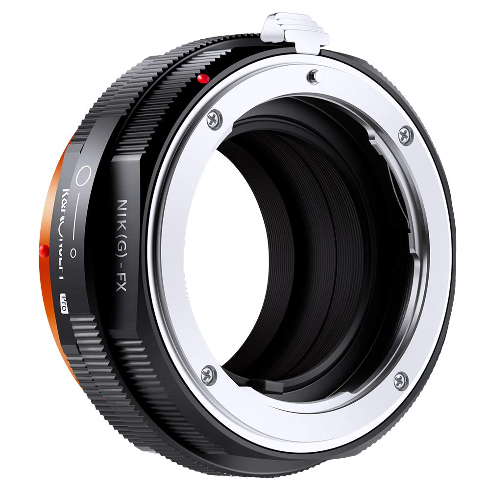 CONCEPT Mount Adapter PRO II for Nikon and Lenses to Fujifilm FX and Matte and Infinity Available Direct from the K&F NIK-FX F-Mount G-Type X-Mount