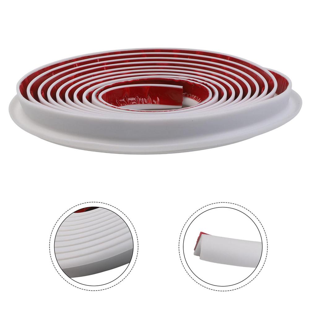 J-образная 5-метровая ПВХ полоса-водосток для фургона-дома на колесах для отвода воды и защиты