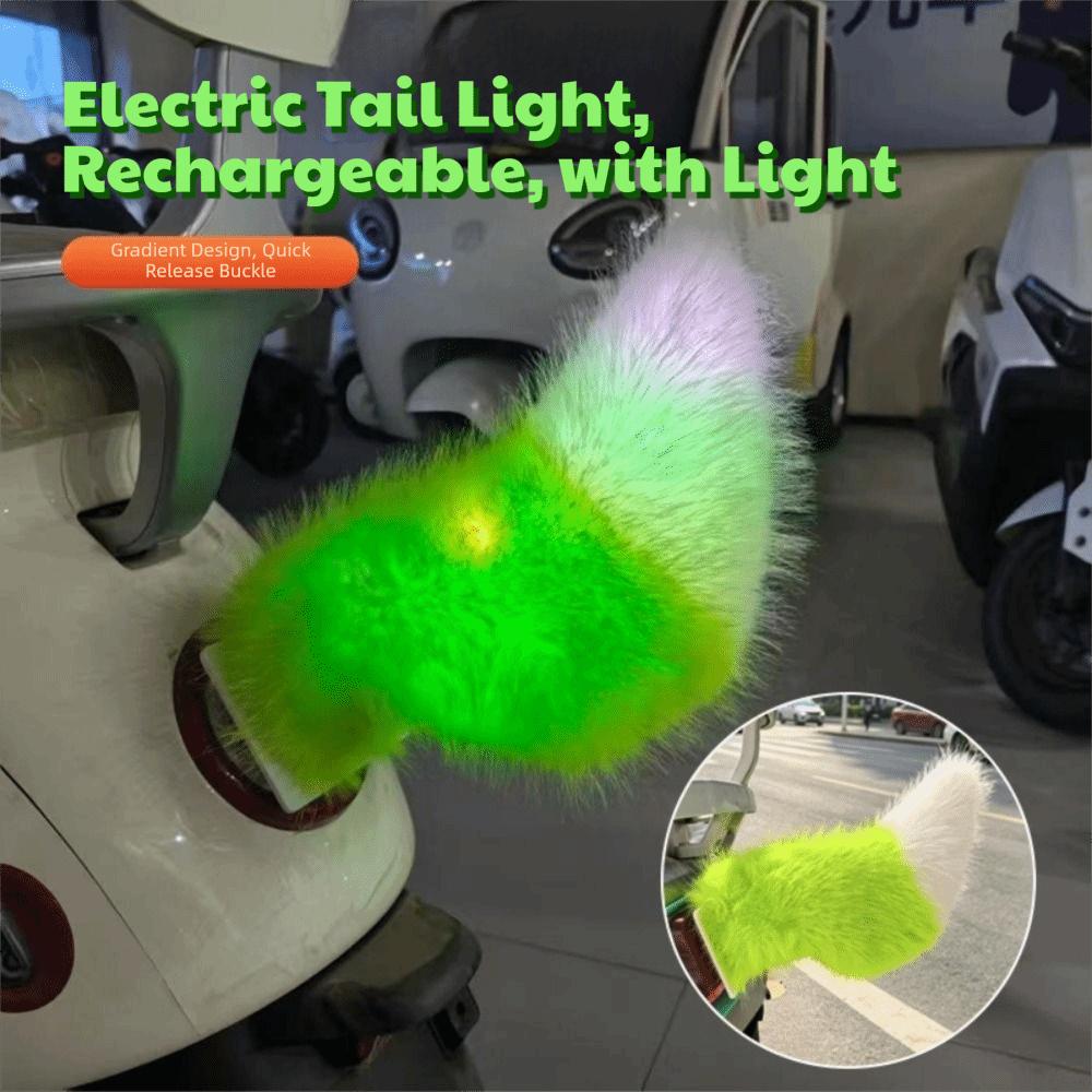 Collision Protection LED Electric Car Tail Swinging Tail Accessory Motorcycle Tail