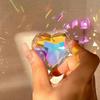 Colorful Light Prism Sun Catcher Cube - Glass Ornament and Creative Decompression Gift