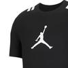 Повседневная спортивная футболка с коротким рукавом с логотипом Air Jordan, мужские топы, черные CZ2490-010