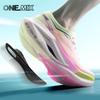 ONEMIX 2025 Новые профессиональные кроссовки для марафонского бега с подошвой из углеродного волокна на всю стопу, амортизирующие, дышащие, эластичные, мужские спортивные кроссовки