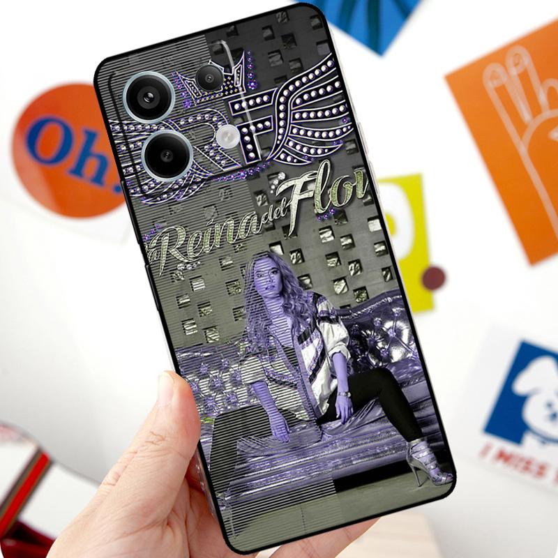 The Queen of Flow Funda For Xiaomi Redmi Note 14 Pro 10 11 12 13 Pro 11S 12S Case For Redmi 15 14C 12C 10C 13C
