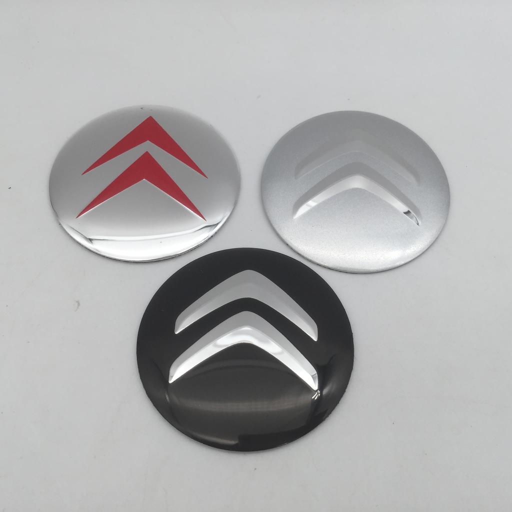 AMY1 20pcs 3D 56mm 60mm 65mm For Citroen Car emblem Wheel hub Center Cap Badge covers sticker Decals Styling accessories