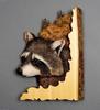 Animal Carving Handcraft Gift Wall Hanging Decor Handmade Wood Handicraft for Wild Nature Lover House Decoration