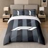 3Pcs Bedding SetF1 Soft Bed Sheet and Two Pillowcases Home Bedroom Decor