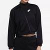 Nike Повседневная куртка с застежкой-молнией и воротником-стойкой, с логотипом, женские куртки, черного цвета CZ9365-010