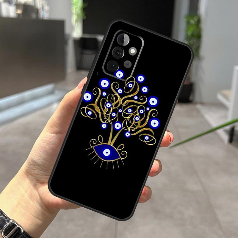 Чехол "Сглаз" для Samsung Galaxy A22 A32 A52 A15 A16 A05 A26 A36 A56 A53 A33 A13 A34 A54 A14 A35 A55