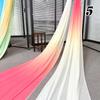 400*150 см Китайский стиль градиент цвета ткани Радужная шифоновая ткань Diy Древний стиль Hanfu платье сценический костюм вечеринка Декор