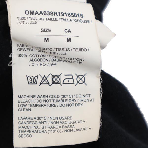 ОСНОВНАЯ ЭТИКЕТКА Футболка с коротким рукавом и круглым вырезом M черная Мужская Б/У