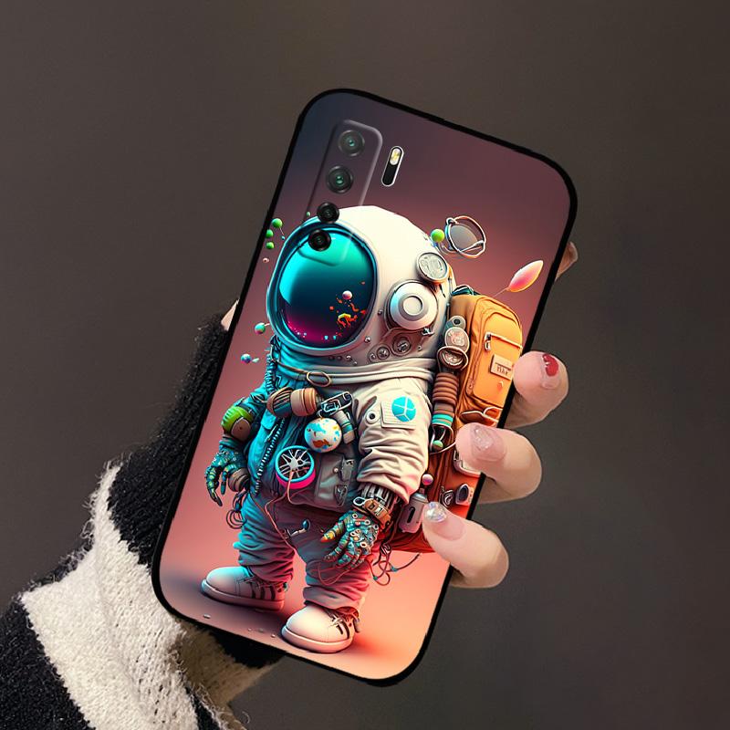 Чехол для Huawei P40 Lite 5G Nova 7 SE Милый Мультяшный Чехол Ударопрочный Мягкий Силиконовый Корпус Телефона Funda Для Honor 30S Russian Edition