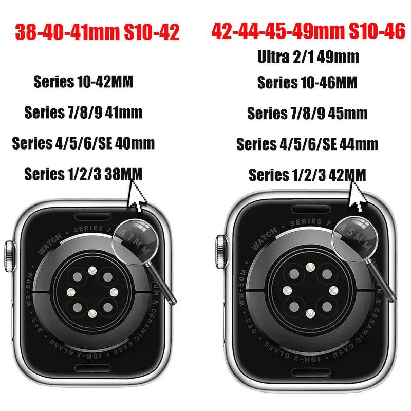 Ремешок Alpine Loop для Apple Watch Ultra 2 Band 49 мм 45 мм 44 мм 40 мм 41 мм 46 мм 42 мм 38 мм Браслет iWatch Series 10 SE 9 8 7 6 5 4