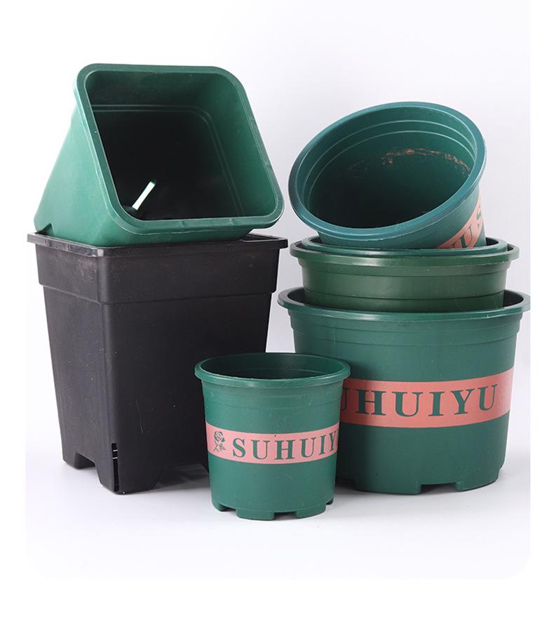 Extra Large Gallon Resin Flower Pot with Root Control for Roses