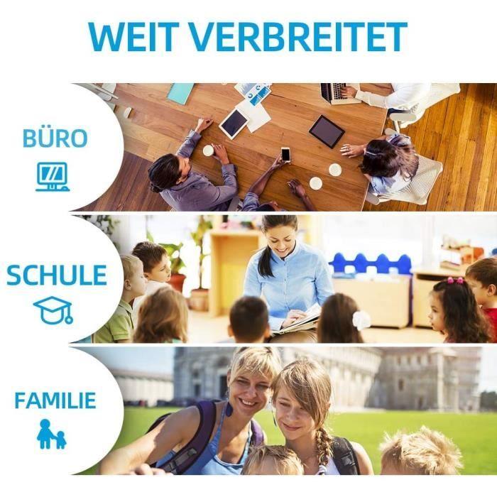 Чернильные картриджи - INSMAX - 603XL - Совместимый с Epson - Упаковка из 5 штук - Черный