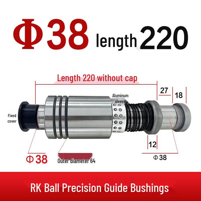 Replacement Disc Mill Mold Accessories - Cross Roller Rolling Rubber Sleeve & Outer Guide Post Bushing Set