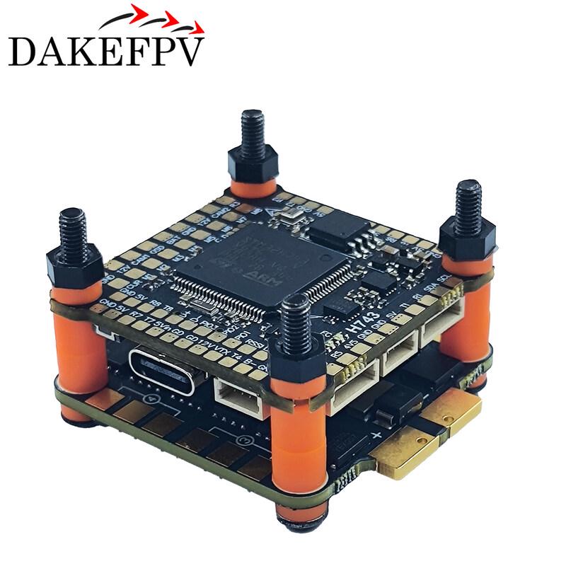 DAKEFPV H743 FPV Flight Controller & ESC Stack