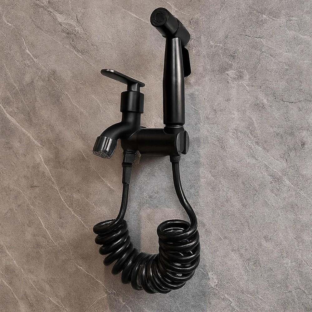 Ручной биде-спрей из нержавеющей стали 304 Высокое давление Женская лейка Разбрызгиватели Ванная комната