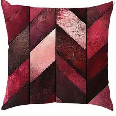 Home Decor Home Sweet Home & Geometric Floral Pillows Pattern Cushion Cover Suitable For Sofa Bedroom Car Pillow Cover