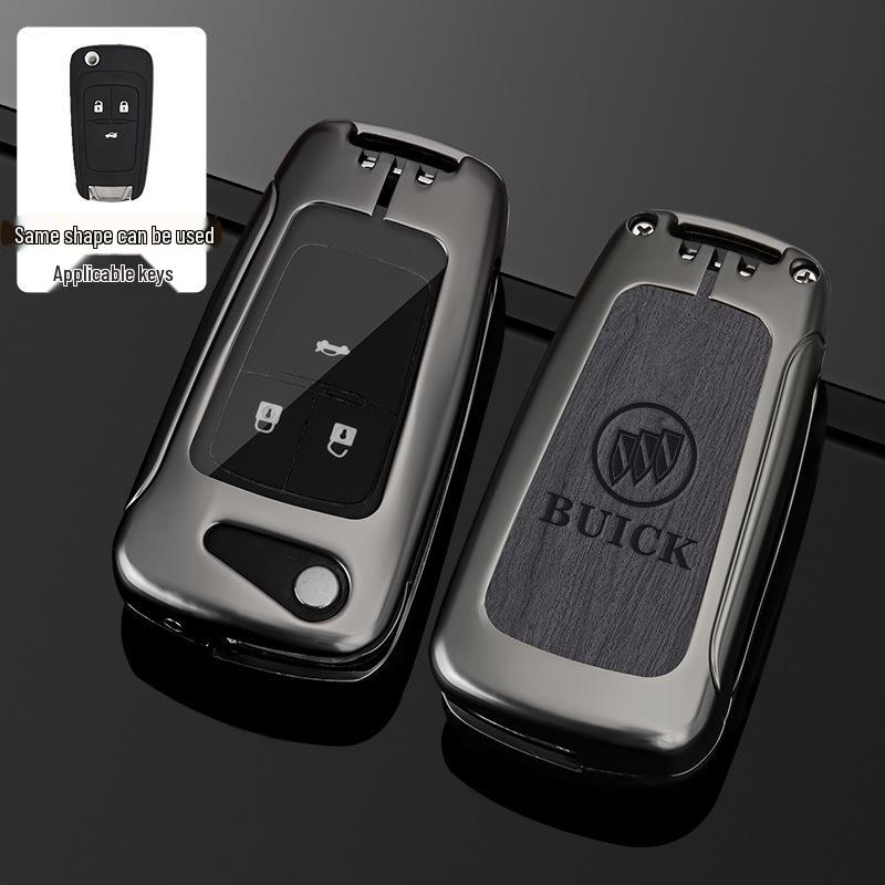23 Чехол для ключа Buick для Regal, LaCrosse, GL8, Envision и Enclave - Чехол для ключа с полной защитой и пряжкой